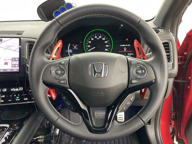 ホンダ ヴェゼル ハイブリッド モデューロ X ホンダセンシング 道央・札幌 2020(令2)年 3.4万km プレミアムクリスタルレッドM ・4WD/・社外ナビ/・BT&CD&DVD&SD&HDMI&フルセグTV/・バックカメラ/・ホンダセンシング/・レーダークルーズコントロール/・パドルシフト/・ハーフレザーシート/・前席シートヒーター/・ドアミラーヒーター/・ETC/・社外ミラー型ドラレコ/・純正ドラレコ前後/・LEDヘッドライト/・オートライト/・スマートキー/・プッシュスタート/・バグガード