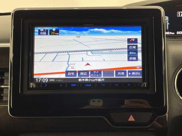 ホンダ Ｎ ＢＯＸ カスタム G EX ホンダセンシング 栃木県 2018(平30)年 4.3万km クリスタルブラックパール ワンオーナー/社外ナビ (MDV-D305)/(ワンセグTV・CD・DVD・SD・AUX)/バックカメラ/ホンダセンシング/ ・衝突軽減システム/ ・レーンキープアシスト/ ・オートクルーズコントロール/ ・後方コーナーセンサー/LEDヘッドライト/オートライト/片側パワースライドドア/純正フロアマット/純正アルミホイール/チップアップシート/禁煙車/ベンチシート/ビルトインETC/スマートキー/スペアキー1本