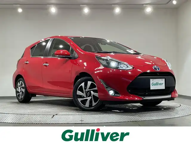 トヨタ アクア S スタイルブラック 愛知県 2020(令2)年 0.7万km スーパーレッドⅤ 純正ナビ【NSCN-W68】/パノラミックビューモニター/プリクラッシュセーフティ/レーンキープアシスト/クリアランスソナー/先行車発進告知/ドライブレコーダー/Ｂｌｕｅｔｏｏｔｈ/純正フロアアット/ISOFIX/LEDヘッドライト/フォグランプ/オートハイビーム/電動格納ミラー/スマートキーx2