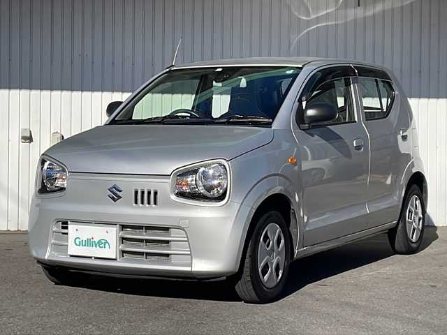 スズキ アルト L 長野県 2015(平27)年 2万km シルキーシルバーメタリック レーダーブレーキサポート/純正CD/アイドリングストップ/シートヒーター/キーレス/ホイール付き冬タイヤ積込/取説