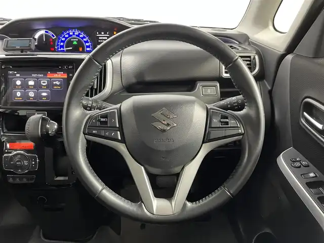 スズキ ソリオ バンディット HV SV 大阪府 2016(平28)年 1.8万km プレミアムシルバーメタリック 純正ナビTV 360カメラ シートヒーター クルーズコントロール 衝突軽減ブレーキ レーンアシスト パワースライドドア スマートキー プッシュスタート オートライト LEDヘッドライト ドライブレコーダー ETC