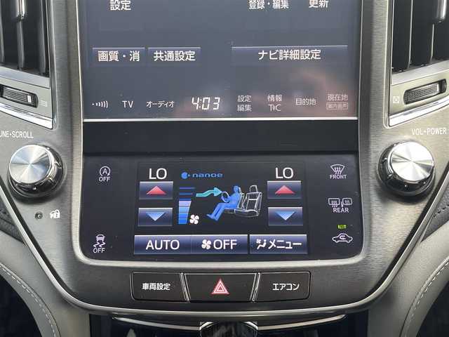 トヨタ クラウン アスリート 愛知県 2016(平28)年 8.6万km ブラック ・TEIN車高調/・MAVERICK 19インチアルミホイール/・サンルーフ/・純正SDメモリーナビ/・バックカメラ/・フルセグTV/・CD/DVD/Blu-ray/・ETC（新セキュリティ対応）/・ミュージックサーバー（SD録音）/・Bluetooth/USB/AUX/・アダプティブクルーズコントロール/・パドルシフト/・パワーシート（D/N）/・ハーフレザーシート/・シートヒーター（D/N）/・純正フロアマット/・LEDヘッドライト/・オートマチックハイビーム/・コーナーセンサー/・衝突軽減ブレーキ/・レーンキープアシスト