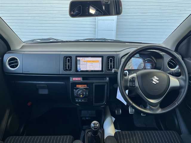 スズキ アルト ワークス 山形県 2017(平29)年 1.8万km ブルーイッシュブラックパール3 社外ナビ/バックカメラ/プッシュスタート/スマートキー/ワンオーナー/4WD/HIDヘッドライト/純正15インチアルミホイール/オートライト/横滑り防止装置/ABS/スペアキー/RECAROシート/盗難防止装置