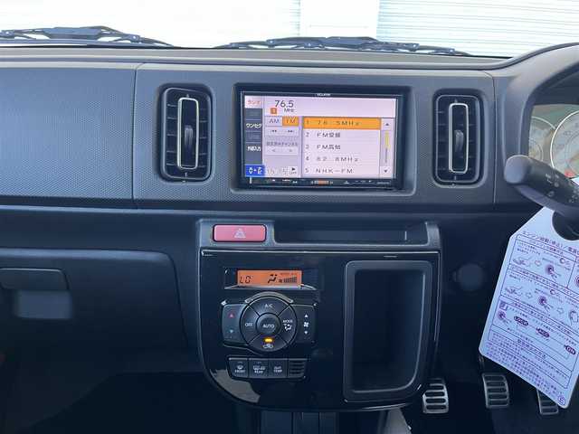 スズキ アルト ワークス 山形県 2017(平29)年 1.8万km ブルーイッシュブラックパール3 社外ナビ/バックカメラ/プッシュスタート/スマートキー/ワンオーナー/4WD/HIDヘッドライト/純正15インチアルミホイール/オートライト/横滑り防止装置/ABS/スペアキー/RECAROシート/盗難防止装置