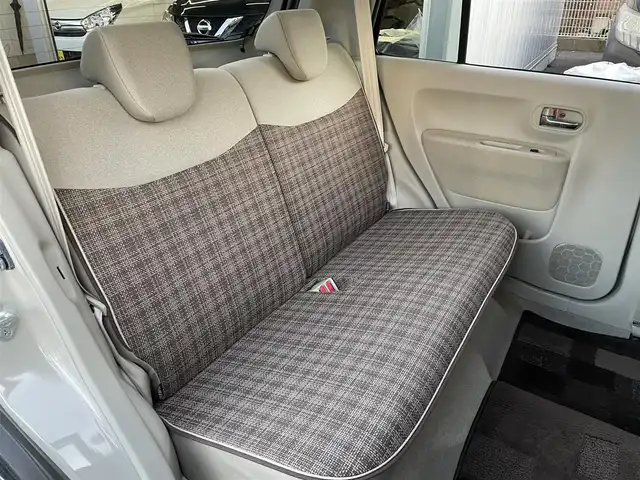 スズキ ラパン X 島根県 2017(平29)年 5.9万km フォーンベージュメタリック/ホワイト2トーンルーフ 登録時走行距離 58270Km/ワンオーナー/取扱説明書/保証書/社外ナビ(MDV-L504)/（Bluetooth/AM/FM/USB/SD)/フルセグTV/ウィンカーミラー/衝突軽減システム/横滑り防止装置/オートライト/シートヒーター（DN席）/スマートキー/スペアキー/純正フロアマット/禁煙車/純正アルミ１４インチ