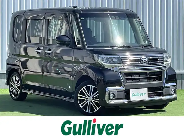 ダイハツ タント カスタムRS トップED LTD SAⅢ 香川県 2018(平30)年 4.7万km ブラックマイカメタリック 純正メモリーナビ/→AM/FM/CD/DVD/Bluetooth/フルセグTV/全方位カメラ/スマートアシストIII/両側パワースライドドア/シートヒーター/前方ドライブレコーダー/ETC/アイドリングストップ/LEDヘッドライト/オートハイビーム/ハーフレザーシート/ステアリングスイッチ/革巻きステアリング/プッシュスタート/スマートキー/スペアキー×1