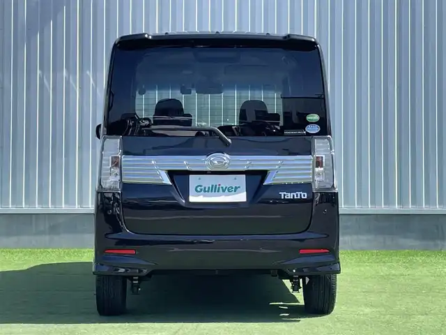 ダイハツ タント カスタムRS トップED LTD SAⅢ 香川県 2018(平30)年 4.7万km ブラックマイカメタリック 純正メモリーナビ/→AM/FM/CD/DVD/Bluetooth/フルセグTV/全方位カメラ/スマートアシストIII/両側パワースライドドア/シートヒーター/前方ドライブレコーダー/ETC/アイドリングストップ/LEDヘッドライト/オートハイビーム/ハーフレザーシート/ステアリングスイッチ/革巻きステアリング/プッシュスタート/スマートキー/スペアキー×1