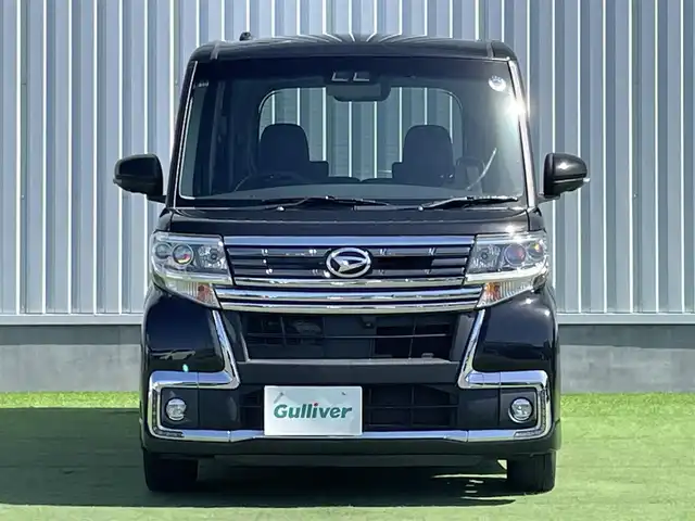 ダイハツ タント カスタムRS トップED LTD SAⅢ 香川県 2018(平30)年 4.7万km ブラックマイカメタリック 純正メモリーナビ/→AM/FM/CD/DVD/Bluetooth/フルセグTV/全方位カメラ/スマートアシストIII/両側パワースライドドア/シートヒーター/前方ドライブレコーダー/ETC/アイドリングストップ/LEDヘッドライト/オートハイビーム/ハーフレザーシート/ステアリングスイッチ/革巻きステアリング/プッシュスタート/スマートキー/スペアキー×1