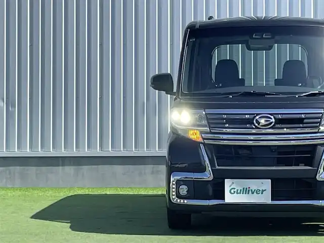 ダイハツ タント カスタムRS トップED LTD SAⅢ 香川県 2018(平30)年 4.7万km ブラックマイカメタリック 純正メモリーナビ/→AM/FM/CD/DVD/Bluetooth/フルセグTV/全方位カメラ/スマートアシストIII/両側パワースライドドア/シートヒーター/前方ドライブレコーダー/ETC/アイドリングストップ/LEDヘッドライト/オートハイビーム/ハーフレザーシート/ステアリングスイッチ/革巻きステアリング/プッシュスタート/スマートキー/スペアキー×1
