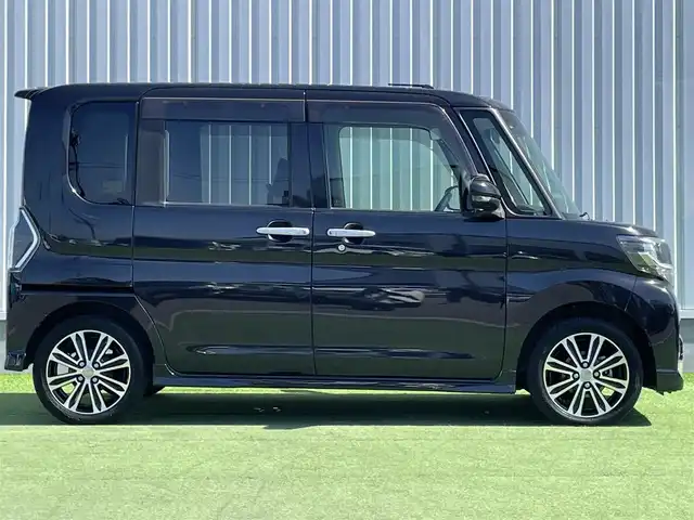 ダイハツ タント カスタムRS トップED LTD SAⅢ 香川県 2018(平30)年 4.7万km ブラックマイカメタリック 純正メモリーナビ/→AM/FM/CD/DVD/Bluetooth/フルセグTV/全方位カメラ/スマートアシストIII/両側パワースライドドア/シートヒーター/前方ドライブレコーダー/ETC/アイドリングストップ/LEDヘッドライト/オートハイビーム/ハーフレザーシート/ステアリングスイッチ/革巻きステアリング/プッシュスタート/スマートキー/スペアキー×1