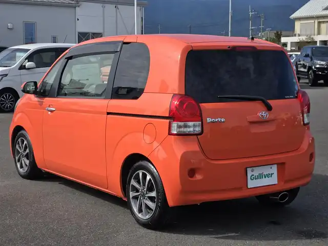 トヨタ ポルテ G 鹿児島県 2017(平29)年 6.6万km シトラスオレンジマイカメタリック モデリスタ純正アルミホイール（１５インチ）　/純正ＳＤナビ（ＮＳＣＤ－Ｗ６６）　/Ｂｌｕｅｔｏｏｔｈオーディオ　/フルセグテレビ　/Ｄ席シートヒーター　/トヨタセーフティセンスＣ　/レーンキープアシスト/横滑り防止装置/プリクラッシュセーフティ/オートマチックハイビーム/先行車発進告知機能/緊急ブレーキシグナル/プッシュスタート/スマートキー