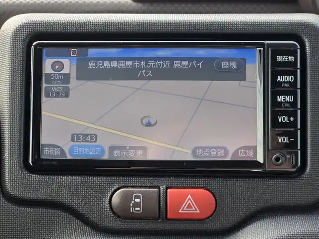 トヨタ ポルテ G 鹿児島県 2017(平29)年 6.6万km シトラスオレンジマイカメタリック モデリスタ純正アルミホイール（１５インチ）　/純正ＳＤナビ（ＮＳＣＤ－Ｗ６６）　/Ｂｌｕｅｔｏｏｔｈオーディオ　/フルセグテレビ　/Ｄ席シートヒーター　/トヨタセーフティセンスＣ　/レーンキープアシスト/横滑り防止装置/プリクラッシュセーフティ/オートマチックハイビーム/先行車発進告知機能/緊急ブレーキシグナル/プッシュスタート/スマートキー