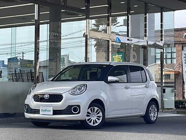 トヨタ パッソ モーダ　S 福島県 2017(平29)年 5.6万km パールホワイトⅢ 純正ナビ　バックカメラ　ビルトインＥＴＣ　衝突軽減ブレーキ　地デジＴＶ　スマートキー　ＬＥＤヘッドライト　純正フロアマット　アイドリングストップ　ステアリングスイッチ