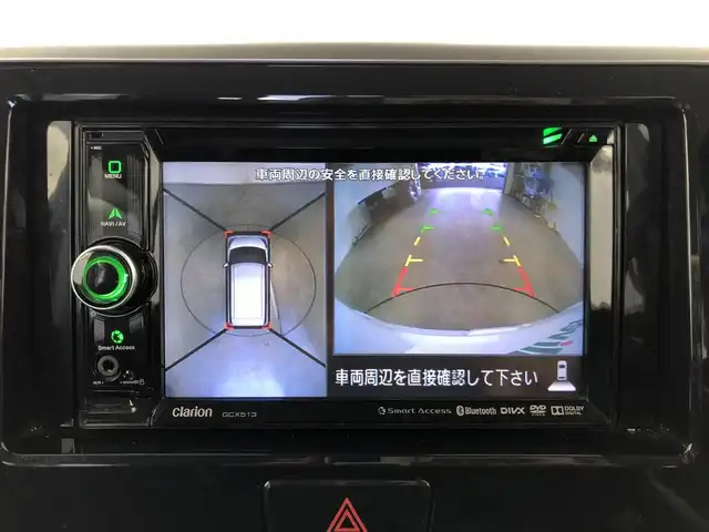 三菱 ｅＫスペース カスタムG セーフティパッケージ 愛知県 2017(平29)年 3.6万km シルキーホワイト 純正ナビ（ワンセグ／ＣＤ／ＤＶＤ）　/全方位カメラ　/衝突軽減ブレーキ　/パワースライドドア　/ＬＥＤライト　/オートライト　/フォグ　/1４インチアルミホイール　/スタッドレス積込　/スマートキー　/フロアマット