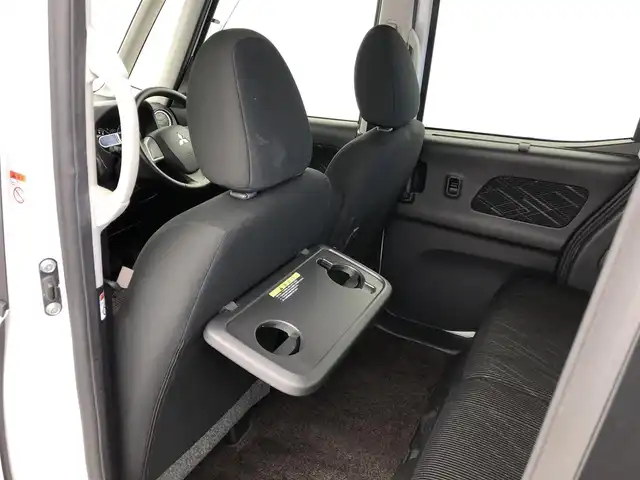 三菱 ｅＫスペース カスタムG セーフティパッケージ 愛知県 2017(平29)年 3.6万km シルキーホワイト 純正ナビ（ワンセグ／ＣＤ／ＤＶＤ）　/全方位カメラ　/衝突軽減ブレーキ　/パワースライドドア　/ＬＥＤライト　/オートライト　/フォグ　/1４インチアルミホイール　/スタッドレス積込　/スマートキー　/フロアマット