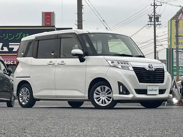 トヨタ ルーミー G S 愛知県 2017(平29)年 3.2万km パールホワイトⅢ /禁煙//純正ナビ/フルセグ/CD/DVD/MSV/BT//バックカメラ/ビルトインETC/ドラレコ//両側パワースライドドア//リアロールサンシェード//クルーズコントロール//スマアシ/対車衝突回避支援ブレーキ//対車・対歩衝突警報/前後誤発進抑制//車線逸脱警報/先行車発進告知//純正LEDオートライト//純正LEDフォグ//純正フロアマット/純正ドアバイザー//新車時保証書//取扱説明書//スペアスマートキー有