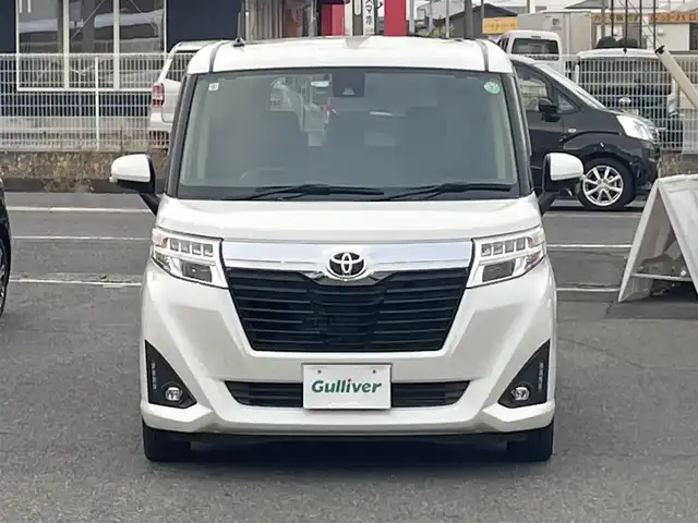 トヨタ ルーミー G S 愛知県 2017(平29)年 3.2万km パールホワイトⅢ /禁煙//純正ナビ/フルセグ/CD/DVD/MSV/BT//バックカメラ/ビルトインETC/ドラレコ//両側パワースライドドア//リアロールサンシェード//クルーズコントロール//スマアシ/対車衝突回避支援ブレーキ//対車・対歩衝突警報/前後誤発進抑制//車線逸脱警報/先行車発進告知//純正LEDオートライト//純正LEDフォグ//純正フロアマット/純正ドアバイザー//新車時保証書//取扱説明書//スペアスマートキー有