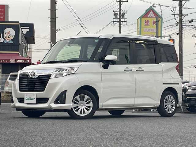 トヨタ ルーミー G S 千葉県 2017(平29)年 3.2万km パールホワイトⅢ スマートアシスト/クルーズコントロール/エコアイドル/両側パワースライドドア/純正SDナビ/地デジTV/【DVD/CD再生機能　Bluetooth接続】/バックカメラ/ドライブレコーダー/ETC/LEDヘッドライト/フォグライト/ウインカーミラー/スマートキー