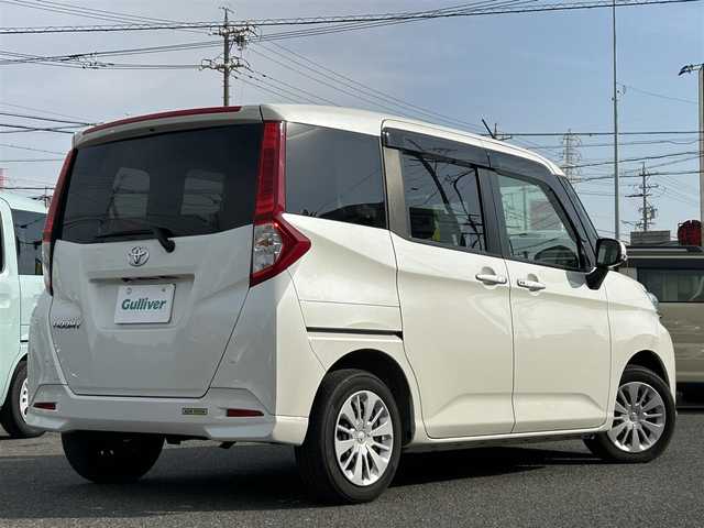 トヨタ ルーミー G S 千葉県 2017(平29)年 3.2万km パールホワイトⅢ スマートアシスト/クルーズコントロール/エコアイドル/両側パワースライドドア/純正SDナビ/地デジTV/【DVD/CD再生機能　Bluetooth接続】/バックカメラ/ドライブレコーダー/ETC/LEDヘッドライト/フォグライト/ウインカーミラー/スマートキー