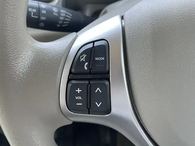 マツダ フレアワゴン XS 静岡県 2014(平26)年 1.8万km ホワイトパール 1オーナー　/スマホ連動ナビ　/ワンセグTV/Bカメラ　/左側パワスラ　　/ETC /ステアリングリモコン　/電動格納ドアミラー　/ISOFIX /ドアバイザー　/スマートキー  /スペアキー  /保証書　/取説