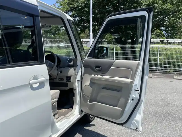 マツダ フレアワゴン XS 静岡県 2014(平26)年 1.8万km ホワイトパール 1オーナー　/スマホ連動ナビ　/ワンセグTV/Bカメラ　/左側パワスラ　　/ETC /ステアリングリモコン　/電動格納ドアミラー　/ISOFIX /ドアバイザー　/スマートキー  /スペアキー  /保証書　/取説
