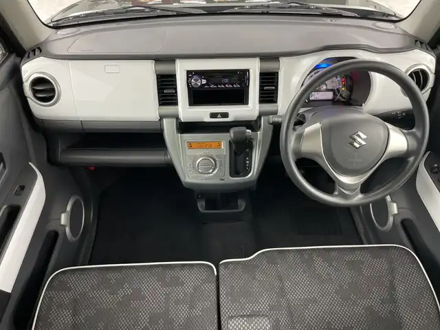 スズキ ハスラー G 愛知県 2018(平30)年 4.5万km クールカーキPM 社外オーディオ　/レーダーブレーキサポート　/シートヒーター　/横滑り防止装置/スマートキー　/プッシュスタート　/アイドリングストップ　/スマートキー/スペアキー有/純正フロアマット/オートエアコン/ベンチシート