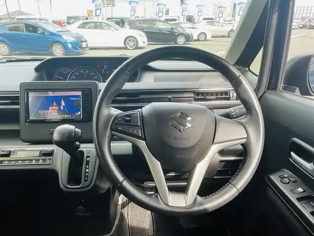 スズキ ワゴンＲ HYBRID FZ 岡山県 2017(平29)年 9.7万km ブルーイッシュブラックパール3 (株)IDOMが運営する【じしゃロン岡山店】の自社ローン専用車両になります。こちらは現金またはオートローンご利用時の価格です。自社ローンご希望の方は別途その旨お申付け下さい/スマートキー/プッシュスタート/社外7インチナビ/Bluetooth/バックカメラ/オートライト/純正14インチAW/純正フロアマット