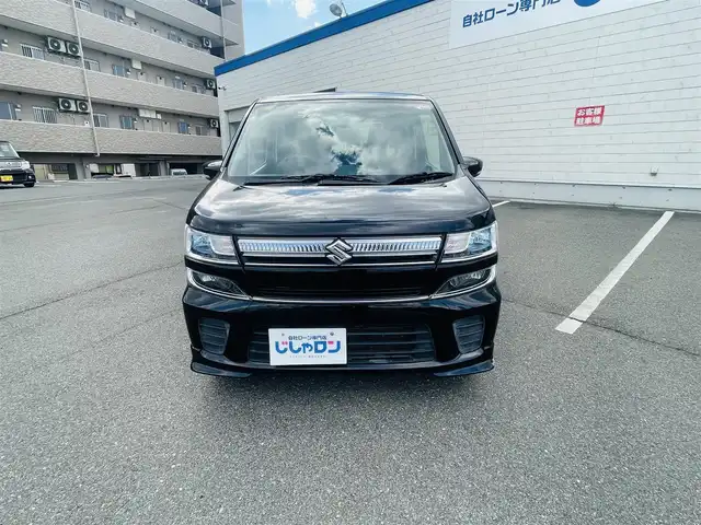 スズキ ワゴンＲ HYBRID FZ 岡山県 2017(平29)年 9.7万km ブルーイッシュブラックパール3 (株)IDOMが運営する【じしゃロン岡山店】の自社ローン専用車両になります。こちらは現金またはオートローンご利用時の価格です。自社ローンご希望の方は別途その旨お申付け下さい/スマートキー/プッシュスタート/社外7インチナビ/Bluetooth/バックカメラ/オートライト/純正14インチAW/純正フロアマット