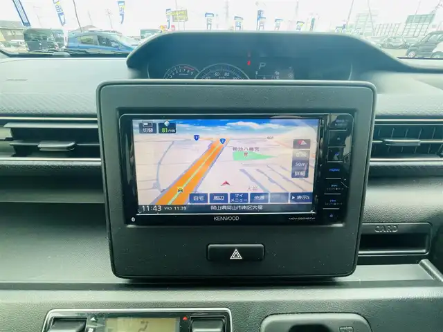 スズキ ワゴンＲ HYBRID FZ 岡山県 2017(平29)年 9.7万km ブルーイッシュブラックパール3 (株)IDOMが運営する【じしゃロン岡山店】の自社ローン専用車両になります。こちらは現金またはオートローンご利用時の価格です。自社ローンご希望の方は別途その旨お申付け下さい/スマートキー/プッシュスタート/社外7インチナビ/Bluetooth/バックカメラ/オートライト/純正14インチAW/純正フロアマット