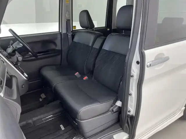 ダイハツ タント カスタム RS トップED SA Ⅲ 滋賀県 2018(平30)年 3.3万km パールホワイトⅢ 純正8型ナビ/（CD/DVD/BT/HDMI/フルセグ）/両側電動スライドドア/全方位カメラ/ETC/シートヒーター/ドライブレコーダー/衝突被害軽減ブレーキ/オートハイビーム/ハーフレザーシート/スペアキー/LEDヘッドライト/オートライト/ステアリングスイッチ