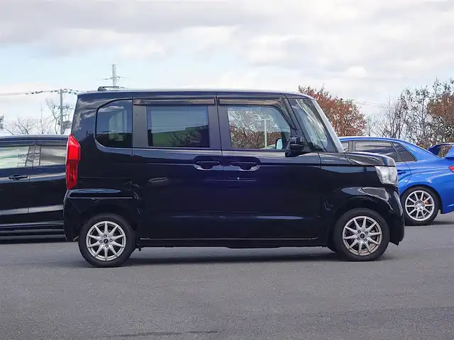 ホンダ Ｎ ＢＯＸ G L ホンダセンシング 山形県 2019(平31)年 4.7万km クリスタルブラックパール 4WD/ホンダセンシング/ワンオーナー/Strada SDナビ/　　【CD DVD BT フルセグ USB】/バックカメラ/パワースライドドア/レーダークルーズコントロール/LEDオートライト/シートヒーター/14インチアルミホイール/ドライブレコーダー/アイドリングストップ/ステアリングスイッチ/電動格納ウィンカーミラー/ミラーヒーター/純正フロアマット/ドアバイザー/スマートキー×2/ETC