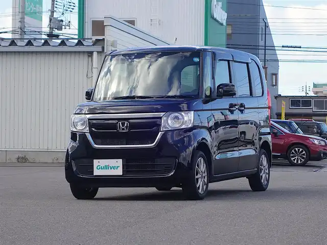 ホンダ Ｎ ＢＯＸ G L ホンダセンシング 山形県 2019(平31)年 4.7万km クリスタルブラックパール 4WD/ホンダセンシング/ワンオーナー/Strada SDナビ/　　【CD DVD BT フルセグ USB】/バックカメラ/パワースライドドア/レーダークルーズコントロール/LEDオートライト/シートヒーター/14インチアルミホイール/ドライブレコーダー/アイドリングストップ/ステアリングスイッチ/電動格納ウィンカーミラー/ミラーヒーター/純正フロアマット/ドアバイザー/スマートキー×2/ETC