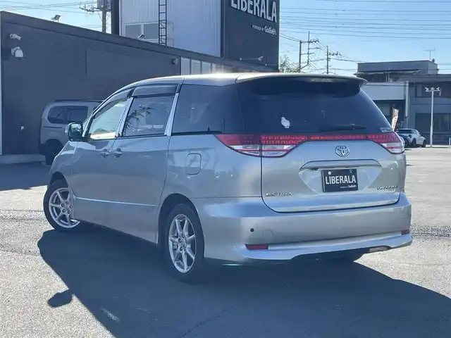 トヨタ エスティマ アエラス 埼玉県 2006(平18)年 17.4万km ミディアムシルバーメタリック 社外ナビTV（CN-RA03WD）/・DVD/CD/SD/フルセグ/ラジオ/社外後席フリップダウンモニター/リアビューカメラ/片側パワースライドドア/ウォークスルー/オートヘッドライト/ダブルエアコン/スマートキー/プッシュスタート/ダブルエアバッグ/アンチロックブレーキ/ETC車載器