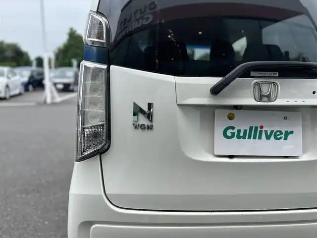 ホンダ Ｎ ＷＧＮ G コンフォートパッケージ 栃木県 2014(平26)年 8.7万km パール 衝突軽減ブレーキ/社外SDナビ　（ケンウッド）/・ワンセグTV　CD/DVD/SD/プッシュスタート/ステアリングスイッチ/バックカメラ/シートヒーター/ECONスイッチ/横滑り防止/電動格納ミラー/純正フロアマット/社外14インチアルミホイール/スマートキー/スペアキー×１