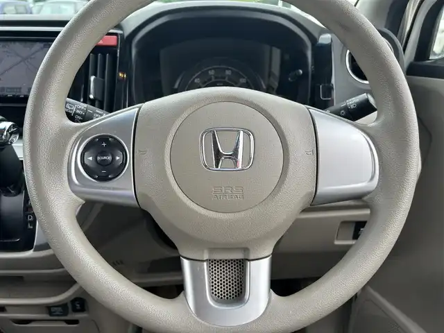 ホンダ Ｎ ＷＧＮ G コンフォートパッケージ 栃木県 2014(平26)年 8.7万km パール 衝突軽減ブレーキ/社外SDナビ　（ケンウッド）/・ワンセグTV　CD/DVD/SD/プッシュスタート/ステアリングスイッチ/バックカメラ/シートヒーター/ECONスイッチ/横滑り防止/電動格納ミラー/純正フロアマット/社外14インチアルミホイール/スマートキー/スペアキー×１