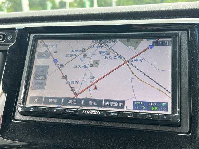 ホンダ Ｎ ＷＧＮ G コンフォートパッケージ 栃木県 2014(平26)年 8.7万km パール 衝突軽減ブレーキ/社外SDナビ　（ケンウッド）/・ワンセグTV　CD/DVD/SD/プッシュスタート/ステアリングスイッチ/バックカメラ/シートヒーター/ECONスイッチ/横滑り防止/電動格納ミラー/純正フロアマット/社外14インチアルミホイール/スマートキー/スペアキー×１