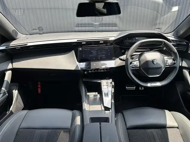 プジョー プジョー ４０８ GT ハイブリッド 福島県 2023(令5)年 3.9万km 青Ｍ ワンオーナー/ACC/レーンキープ/ブラインドスポット/ハーフレザーシート/前席シートヒーター/前席パワーシート/ステアリングヒーター/純正ナビ/・Bluetooth・AppleCarPlay・AndroidAuto/360°カメラ/デジタルインナーミラー型ドラレコ/パドルシフト/パワーバックドア/ETC/ワイヤレス充電/LEDヘッドライト/アンビエントライト/ドライブモード/取扱説明書/保証書/スペアキー