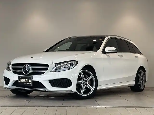 メルセデス・ベンツ Ｃ１８０ ステーションW ローレウスED 愛知県 2017(平29)年 4.4万km ポーラホワイト パノラミックスライディングルーフ/シートヒーター　/ＣＯＭＭＡＮＤナビ　/Ｂｌｕｅｔｏｏｔｈ　/フルセグＴＶ　/ＵＳＢ　/バックカメラ　/ＡＣＣ　/ＬＫＡ　/ＬＤＷ　/ＢＳＭ　/ドライブレコーダー　/ＥＴＣ２．０　/アンビエントライト/プッシュスタート/アイドリングストップ/ウィンカーミラー