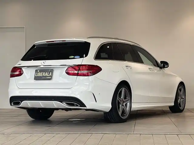 メルセデス・ベンツ Ｃ１８０ ステーションW ローレウスED 愛知県 2017(平29)年 4.4万km ポーラホワイト パノラミックスライディングルーフ/シートヒーター　/ＣＯＭＭＡＮＤナビ　/Ｂｌｕｅｔｏｏｔｈ　/フルセグＴＶ　/ＵＳＢ　/バックカメラ　/ＡＣＣ　/ＬＫＡ　/ＬＤＷ　/ＢＳＭ　/ドライブレコーダー　/ＥＴＣ２．０　/アンビエントライト/プッシュスタート/アイドリングストップ/ウィンカーミラー