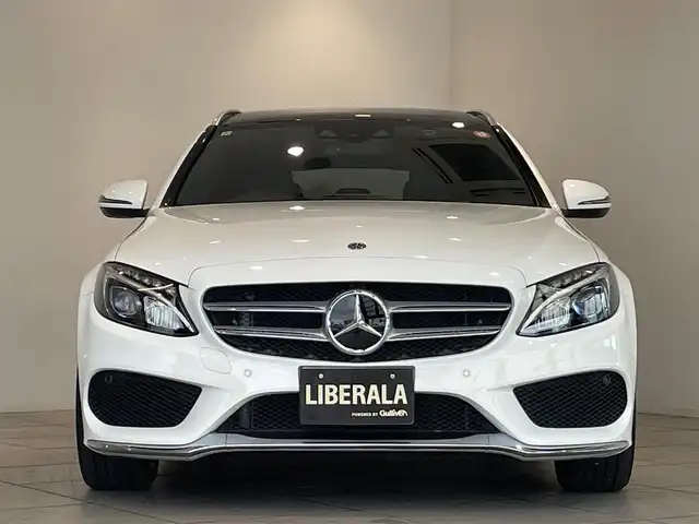 メルセデス・ベンツ Ｃ１８０ ステーションW ローレウスED 愛知県 2017(平29)年 4.4万km ポーラホワイト パノラミックスライディングルーフ/シートヒーター　/ＣＯＭＭＡＮＤナビ　/Ｂｌｕｅｔｏｏｔｈ　/フルセグＴＶ　/ＵＳＢ　/バックカメラ　/ＡＣＣ　/ＬＫＡ　/ＬＤＷ　/ＢＳＭ　/ドライブレコーダー　/ＥＴＣ２．０　/アンビエントライト/プッシュスタート/アイドリングストップ/ウィンカーミラー
