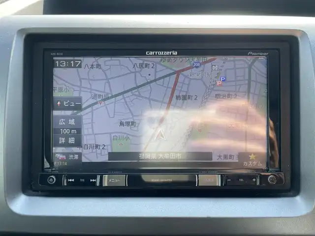 ホンダ ステップワゴン スパーダ Z 福岡県 2014(平26)年 9万km ホワイトオーキッドパール 社外7型ナビ（（ワンセグ/DISC/AM/FM/SD/iPod)/Bカメラ/両側パワースライドドア/クルーズコントロール/LEDヘッドライト/オートライト/社外16インチAW/アイドリングストップ/パドルシフト/横滑り防止装置/盗難防止装置/ドアバイザー/純正フロアマット/スマートキー/ETC/保証書/取扱説明書