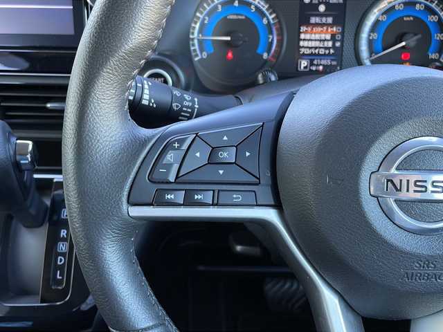 日産 デイズ HWS X プロパイロットED 山口県 2020(令2)年 4.2万km ホワイトパール 純正9インチナビ　【MM320D-L】/・フルセグテレビ/・Bluetooth接続/・DVD再生機能有/アラウンドビューモニター/ドライブレコーダー/プロパイロット/・インテリジェントエマージェンシーブレーキ/・前方衝突予測警報/・踏み間違い衝突防止アシスト/・車線逸脱警報/・ふらつき警報/・標識検知機能/・先行車発進お知らせ機能/純正フロアマット/スマートキー/プッシュスタート/スペアキー1本/純正14インチアルミホイール/ドアバイザー/保証書