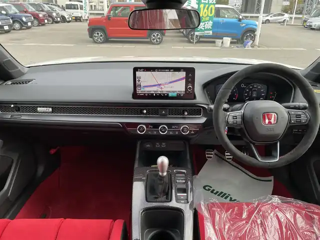 ホンダ シビック タイプR 石川県 2022(令4)年 0.5万km 白 ワンオーナー/純正メモリーナビ/フルセグTV/バックカメラ/LEDヘッドライト/ビルトインETC2.0/純正アルミホイール/スマートキー/ホンダセンシング/レーダークルーズ/リアウイング/保証書/取説/スペアキー