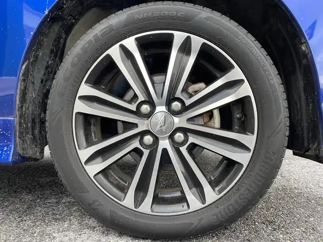 ダイハツ タント カスタム RS トップED SAⅡ 滋賀県 2015(平27)年 7.9万km ディープブルークリスタルマイカ 純正7インチナビ(NSZN-W65D)/(AM/FM/CD/DVD/BT/iPod/USB/HDMI/フルセグTV)/ハーフレザーシート/両側パワースライドドア/バックカメラ/ETC/衝突軽減ブレーキ/横滑り防止装置/革巻きステアリング/ステアリングスイッチ/オートライト/プッシュスタート/純正フロアマット/電格ウインカーミラー/ECOIDLE/LEDヘッドライト