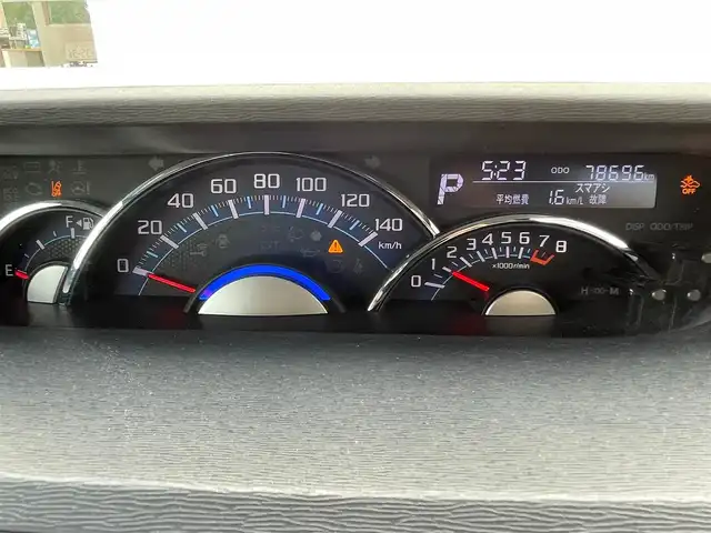 ダイハツ タント カスタム RS トップED SAⅡ 滋賀県 2015(平27)年 7.9万km ディープブルークリスタルマイカ 純正7インチナビ(NSZN-W65D)/(AM/FM/CD/DVD/BT/iPod/USB/HDMI/フルセグTV)/ハーフレザーシート/両側パワースライドドア/バックカメラ/ETC/衝突軽減ブレーキ/横滑り防止装置/革巻きステアリング/ステアリングスイッチ/オートライト/プッシュスタート/純正フロアマット/電格ウインカーミラー/ECOIDLE/LEDヘッドライト