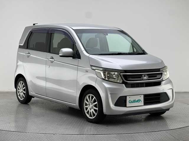 ホンダ Ｎ ＷＧＮ G ターボパッケージ 兵庫県 2014(平26)年 13.4万km カトラリーシルバーM 社外ナビ/フルセグ CD DVD BT MSV/ETC/HIDヘッドライト/オートライト/純正14インチアルミホイール/社外フロアマット/ドアバイザー/プッシュスタート/スマートキー