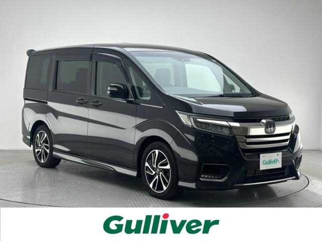 ホンダ ステップワゴン モデューロX ホンダセンシング 兵庫県 2018(平30)年 4.7万km プレミアムスパークルブラックパール ・純正ＳＤナビ　/（CD、DVD、フルセグ、BT、SD、USB）/・バックカメラ　/・ビルトインＥＴＣ　/・ホンダセンシング　/・衝突軽減ブレーキ/・先行車発進お知らせ/・路外逸脱抑制/・レーンキープアシスト　/・追従クルーズコントロール　/・標識認識機能　　/・両側パワースライドドア　/・わくわくゲート/・シートヒーターD/N席　/・ハーフレザーシート/・スマートキー/・アイドリングストップ