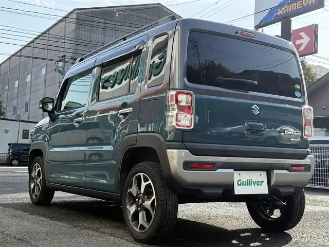 スズキ ハスラー Jスタイル ターボ 長崎県 2020(令2)年 4.8万km デニムブルー ガンメタリック 2トーン 衝突被害軽減ブレーキ/レーダークルーズコントロール/全方位カメラ/バックカメラ/ディーラーOP/SDナビ【CN-RZ865】/・Bluetooth接続/・フルセグTV/・DVD再生/ビルトインETC/コーナーセンサー/シートヒーター/レーンキープアシスト/ステアリングスイッチ/パドルシフト/アイドリングストップ/LEDオートヘッドライト/USB接続端子/ISOFIX/スマートキー/スペアキー