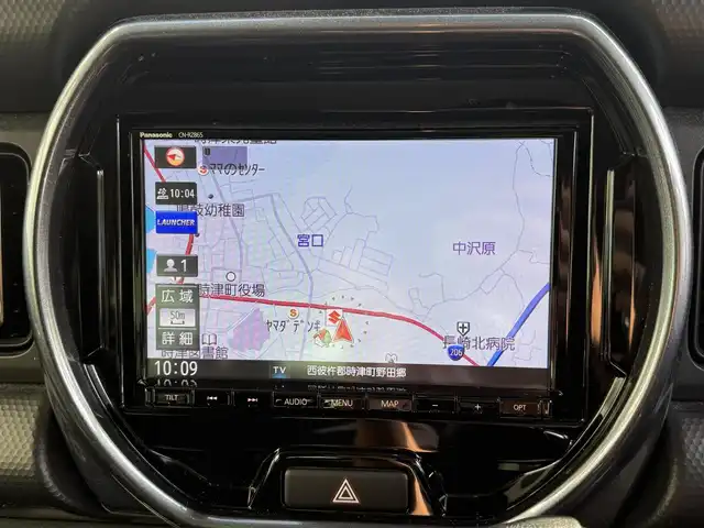 スズキ ハスラー Jスタイル ターボ 長崎県 2020(令2)年 4.8万km デニムブルー ガンメタリック 2トーン 衝突被害軽減ブレーキ/レーダークルーズコントロール/全方位カメラ/バックカメラ/ディーラーOP/SDナビ【CN-RZ865】/・Bluetooth接続/・フルセグTV/・DVD再生/ビルトインETC/コーナーセンサー/シートヒーター/レーンキープアシスト/ステアリングスイッチ/パドルシフト/アイドリングストップ/LEDオートヘッドライト/USB接続端子/ISOFIX/スマートキー/スペアキー