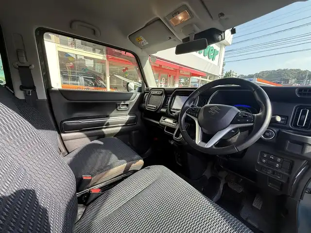 スズキ ハスラー Jスタイル ターボ 長崎県 2020(令2)年 4.8万km デニムブルー ガンメタリック 2トーン 衝突被害軽減ブレーキ/レーダークルーズコントロール/全方位カメラ/バックカメラ/ディーラーOP/SDナビ【CN-RZ865】/・Bluetooth接続/・フルセグTV/・DVD再生/ビルトインETC/コーナーセンサー/シートヒーター/レーンキープアシスト/ステアリングスイッチ/パドルシフト/アイドリングストップ/LEDオートヘッドライト/USB接続端子/ISOFIX/スマートキー/スペアキー